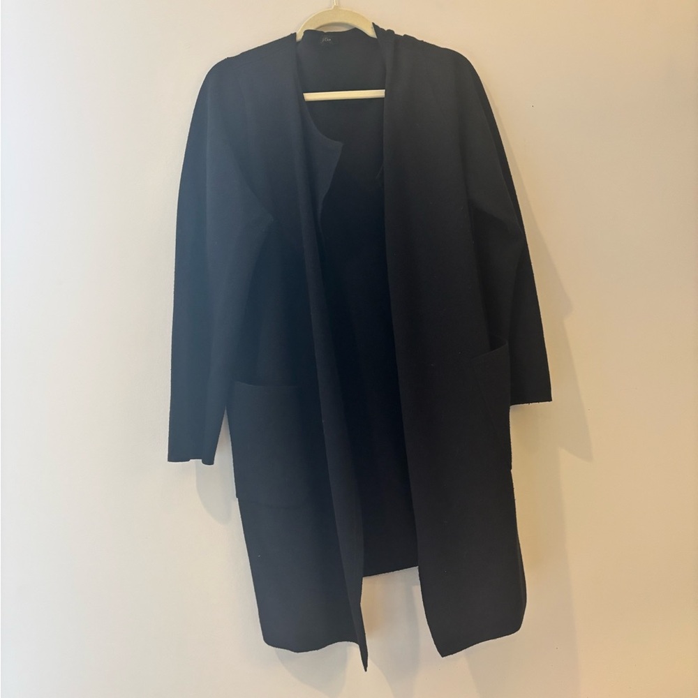 J. Crew Black Women's Cape Jacket
